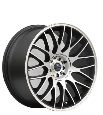 Barracuda Karizzma 8.0x18 4x100 4x108 ET 38 Mattblack-Polished